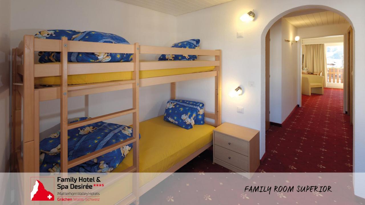 Family Hotel Desiree Grächen Exterior foto